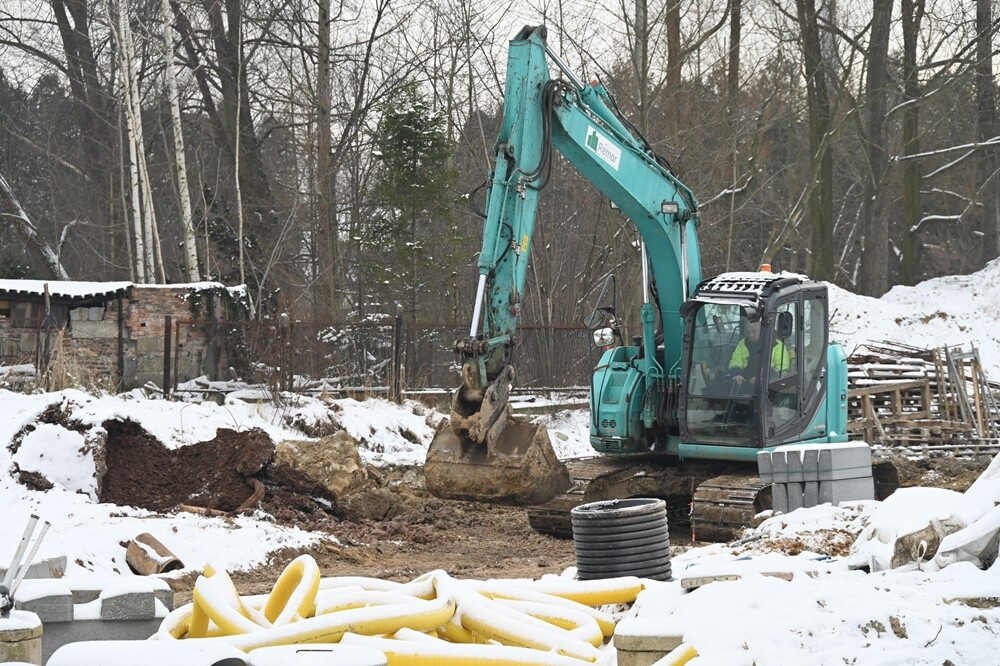Budowa nowej siedziby SP nr 17. / fot. UM Ruda Śląska