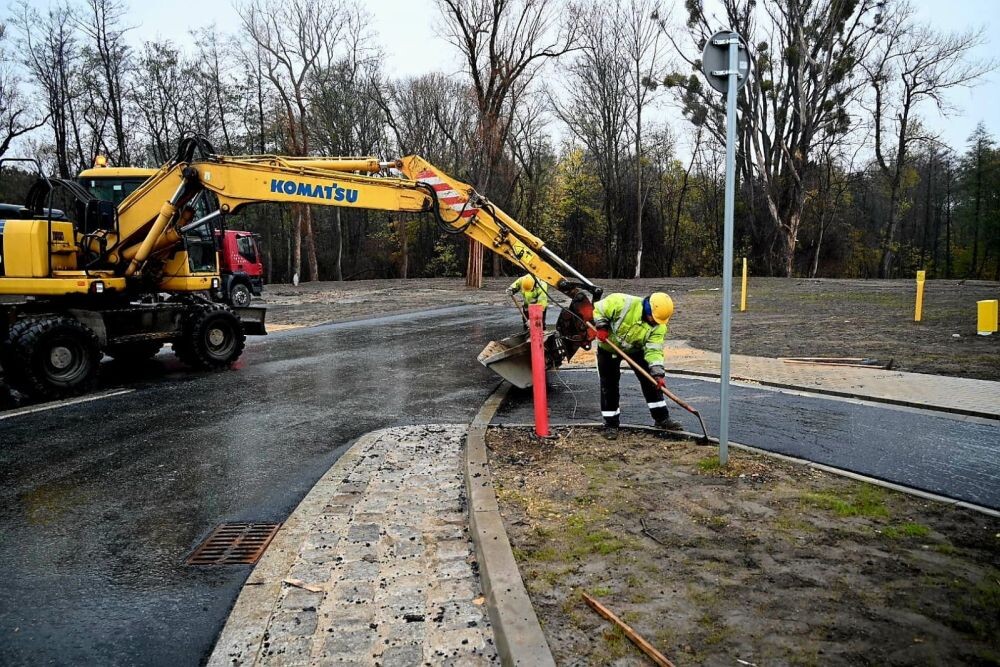 Prace nad kolejnym odcinkiem trasy N-S na finiszu!/fot. FB Michał Pierończyk