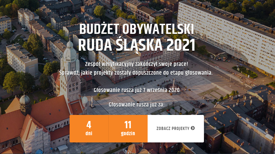 Budżet Obywatelski 2021. Sprawdźcie listę projekt&oacute;w! Głosowanie trwa do 13 września!