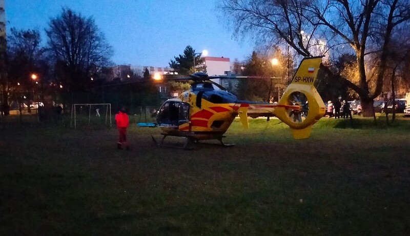 Bykowina: Śmigłowiec LPR przyleciał do dziecka, które się zadławiło