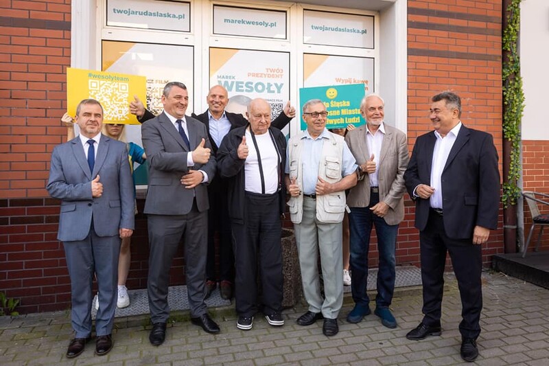 Byli przedstawiciele władzy w Rudzie Śląskiej popierają Marka Wesołego