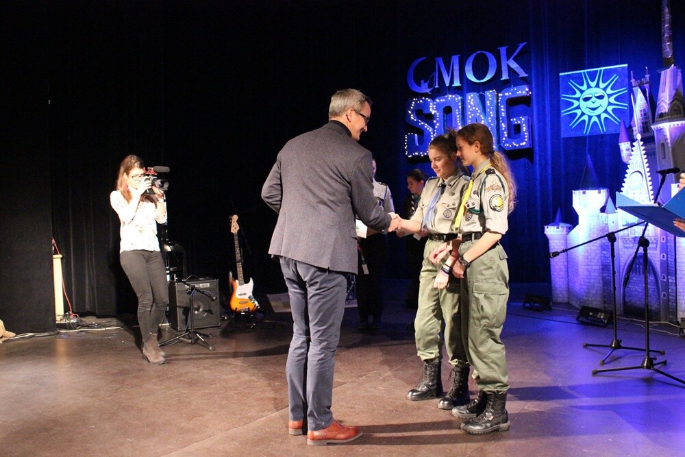 W tegorocznej odsłonie Festiwalu Piosenki Harcerskiej i Turystycznej „Cmok Song” udział wzięło ponad 450 młodych osób!