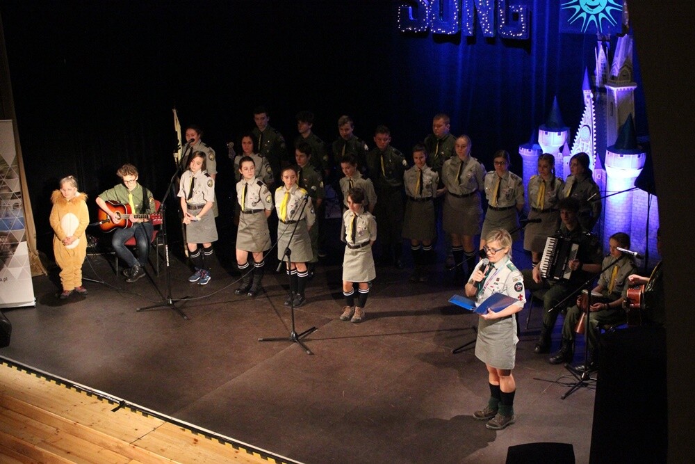 W tegorocznej odsłonie Festiwalu Piosenki Harcerskiej i Turystycznej „Cmok Song” udział wzięło ponad 450 młodych osób!