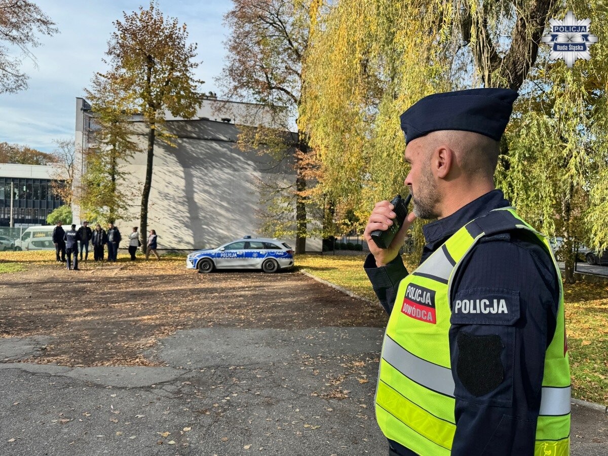 Ćwiczenia służb w Komisariacie Policji II w Rudzie Śląskiej. / fot. KMP Ruda Śląska