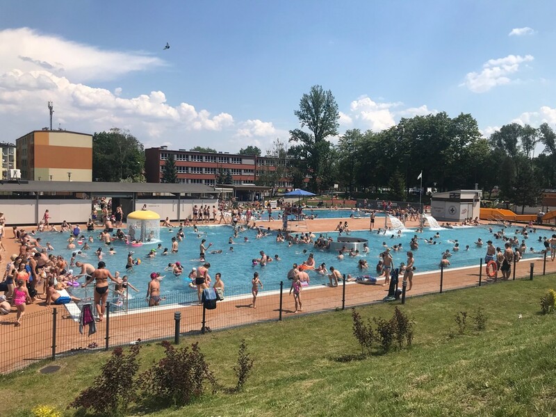 Cykl zabaw na basenie letnim