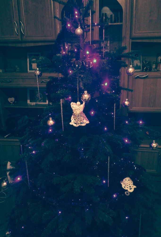 To drzewko było strojone z sercem. Chcieliśmy z rodziną pokazać wielce jak bardzo jesteśmy zgodni; jak się kochamy; że po prostu jesteśmy prawdziwą wspólnotą.

Choinka; daje ona radość. Ale ukazuje też co to słabość. Musimy zebrać się razem; bo strojenie wtedy uda się. Dzięki niej kruszą się wszystkie spory. Dzięki niej łączą się ludzie. Ona przypomina czym jest wspólnota; ona ukazuje czym jest prawdziwa cnota.
Autor: Kaczor Eliza