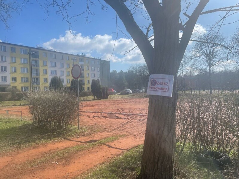 Czy na byłych kortach w Halembie na pewno powstanie parking?