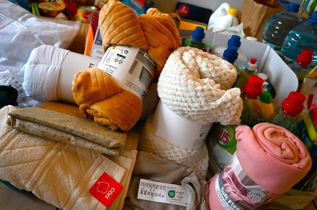 Dary dla powodzian. / fot. UM Ruda Śląska