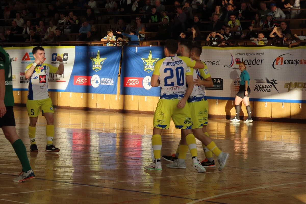 Derby Śląska - 6. kolejka Fogo Futsal Ekstraklasy / fot. SR-S Gwiazda Ruda Śląska