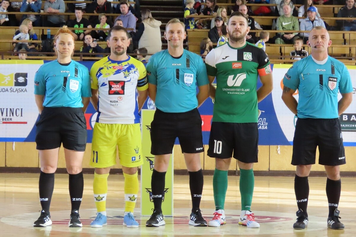 Derby Śląska - 6. kolejka Fogo Futsal Ekstraklasy / fot. SR-S Gwiazda Ruda Śląska