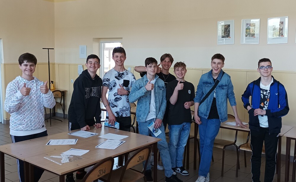 10 maja w murach ZS nr 6 im. Mikołaja Kopernika goszczono uczniów i rodziców klas ósmych szkół podstawowych, którzy zapoznali się z ofertą placówki.

fot. ZS6