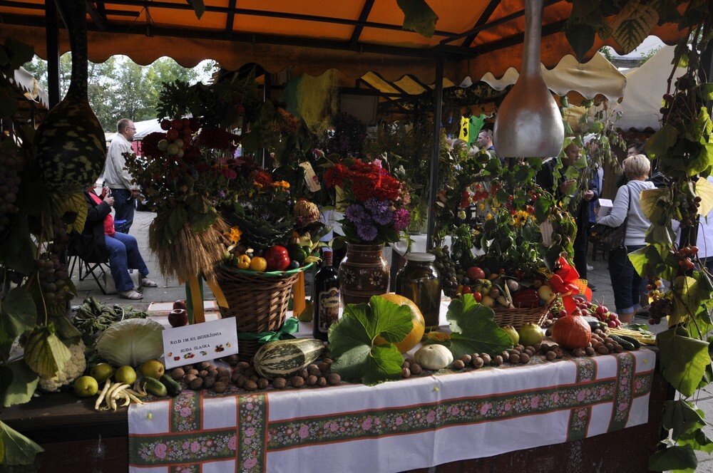 W tym roku po raz pierwszy w Rudzie Śląskiej uroczyście obchodziliśmy dożynki, które rozpoczęły się mszą świętą w kościele pw. św. Wawrzyńca na Wirku, a zakończyły wspaniałą zabawą na miejskim targowisku.