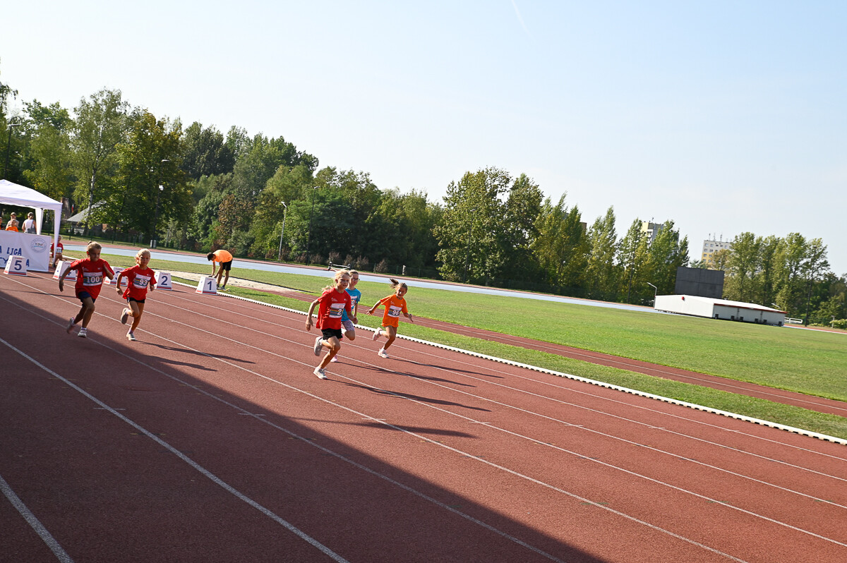 Dziecięca Liga Lekkoatletyczna - I tura. / fot. Magdalena Ruda