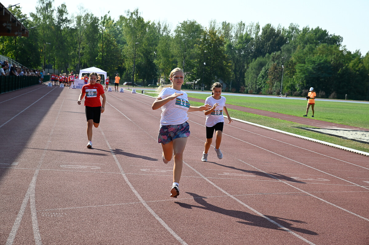 Dziecięca Liga Lekkoatletyczna - I tura. / fot. Magdalena Ruda