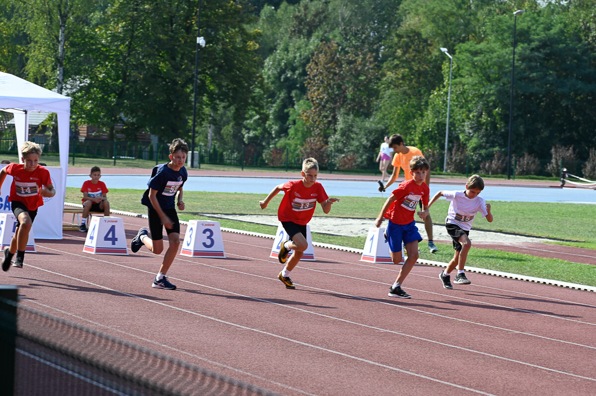 Dziecięca Liga Lekkoatletyczna - I tura. / fot. Magdalena Ruda
