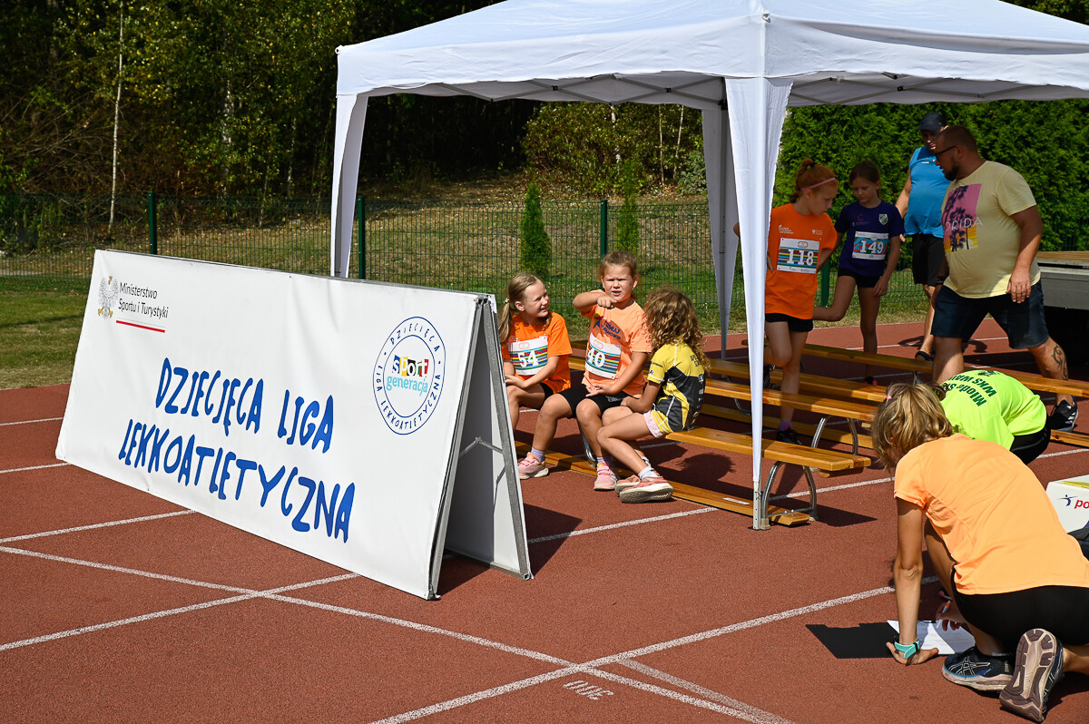 Dziecięca Liga Lekkoatletyczna - I tura. / fot. Magdalena Ruda