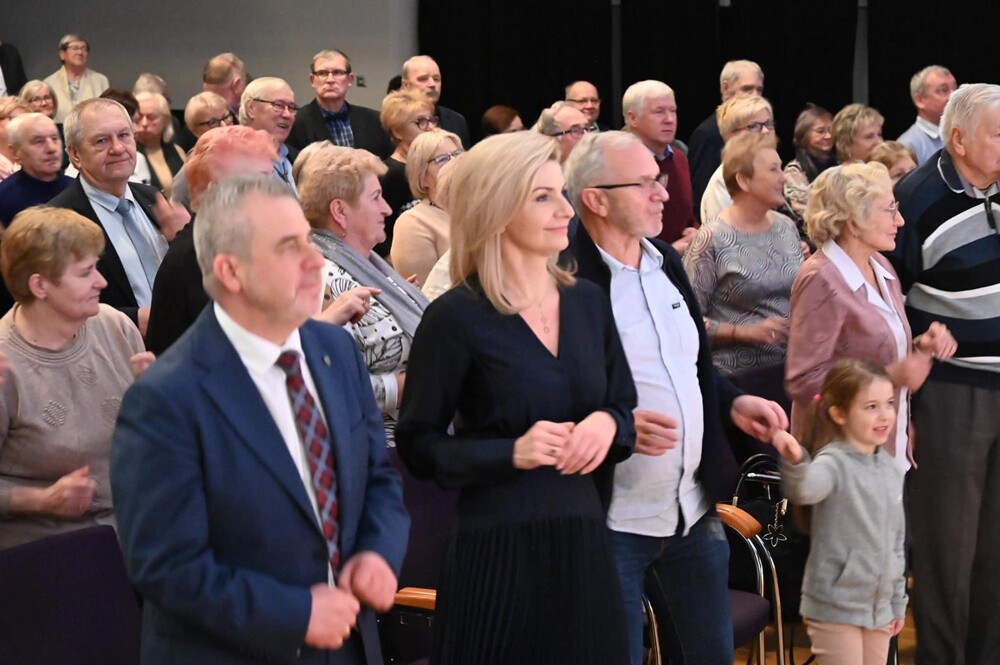 W sobotę, 20 stycznia w Domu Kultury w Bielszowicach muzycznie świętowano Dzień Babci i Dziadka. / fot. UM Ruda Śląska