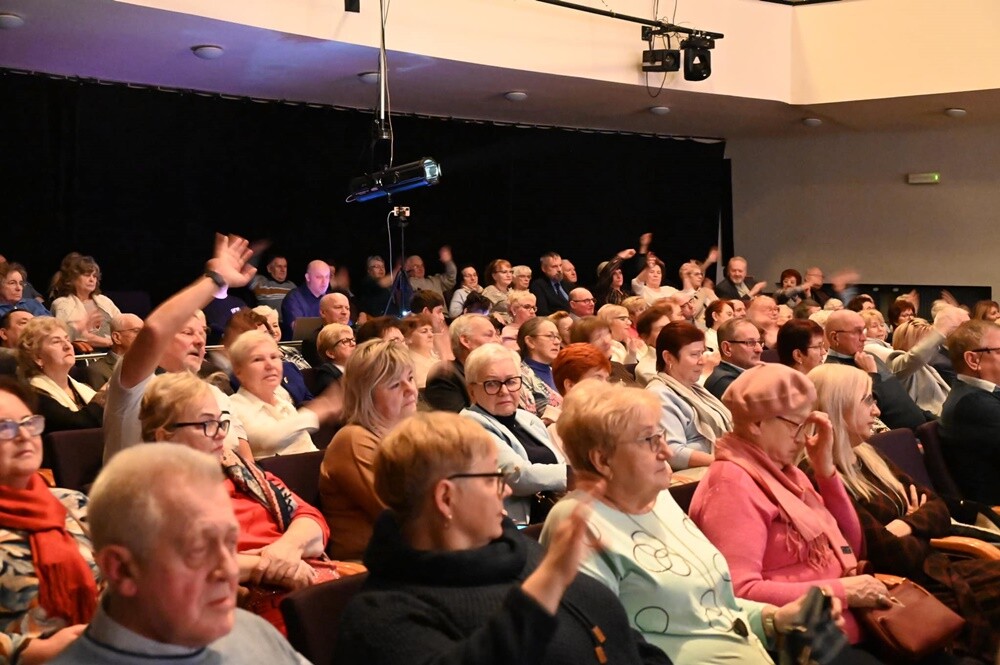 W sobotę, 20 stycznia w Domu Kultury w Bielszowicach muzycznie świętowano Dzień Babci i Dziadka. / fot. UM Ruda Śląska