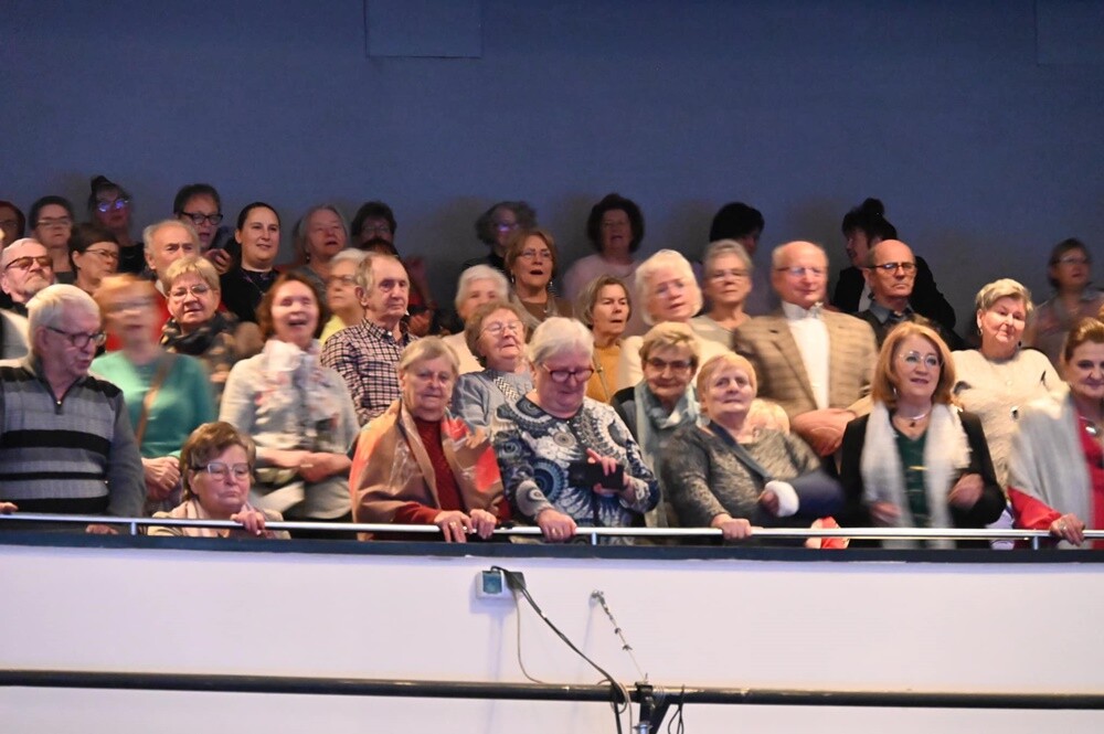 W sobotę, 20 stycznia w Domu Kultury w Bielszowicach muzycznie świętowano Dzień Babci i Dziadka. / fot. UM Ruda Śląska