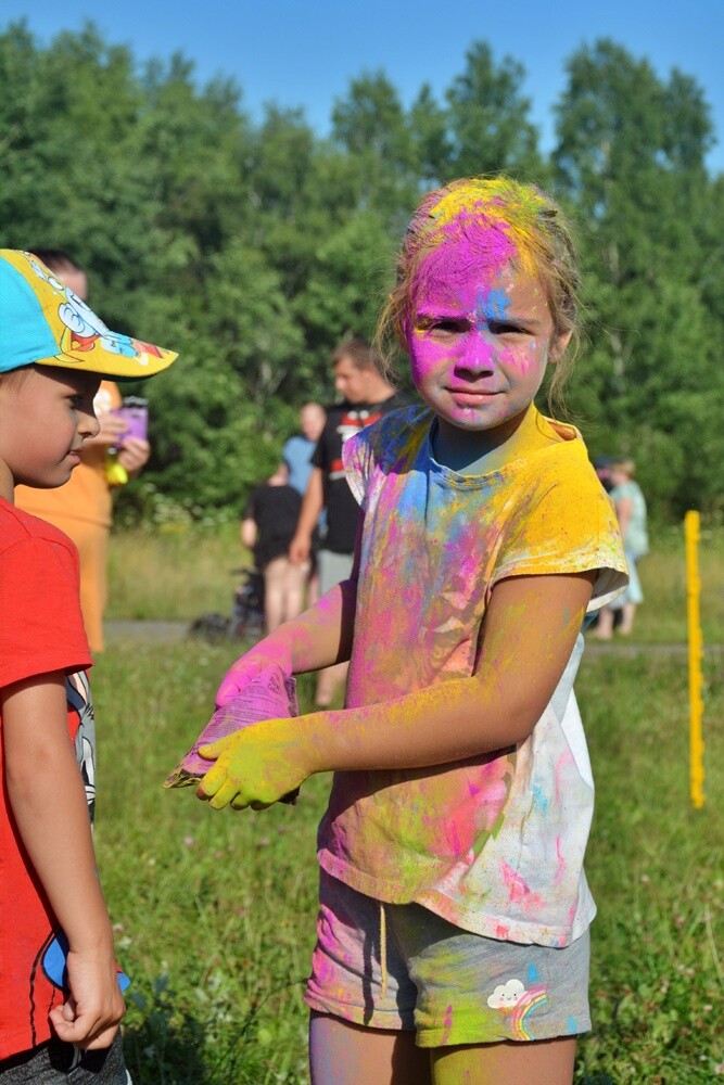 9 lipca w Rudzie Śląskiej odbył się Dzień Kolorów - Holi Day. / fot. Jacek Knapik
