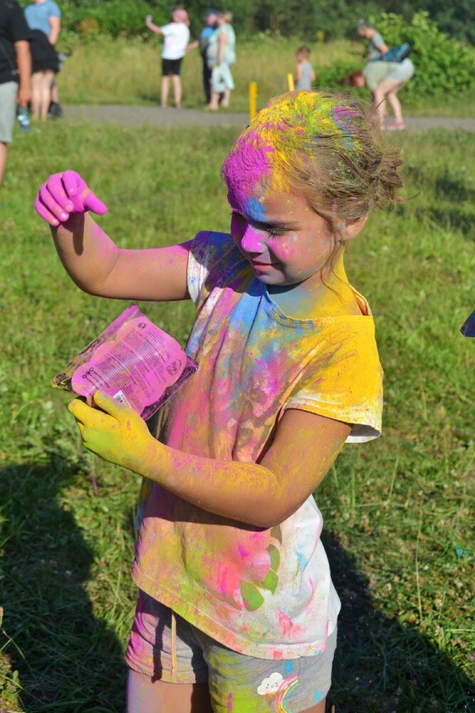 9 lipca w Rudzie Śląskiej odbył się Dzień Kolorów - Holi Day. / fot. Jacek Knapik