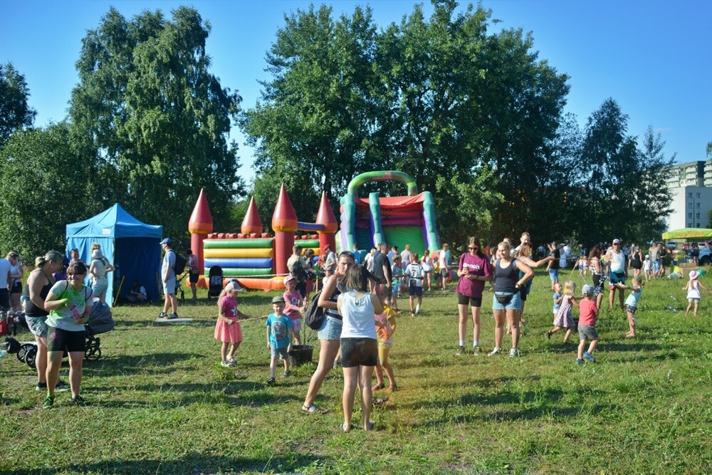 9 lipca w Rudzie Śląskiej odbył się Dzień Kolorów - Holi Day. / fot. Jacek Knapik