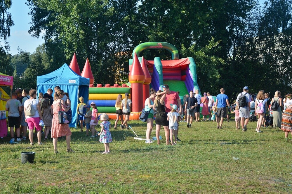 9 lipca w Rudzie Śląskiej odbył się Dzień Kolorów - Holi Day. / fot. Jacek Knapik