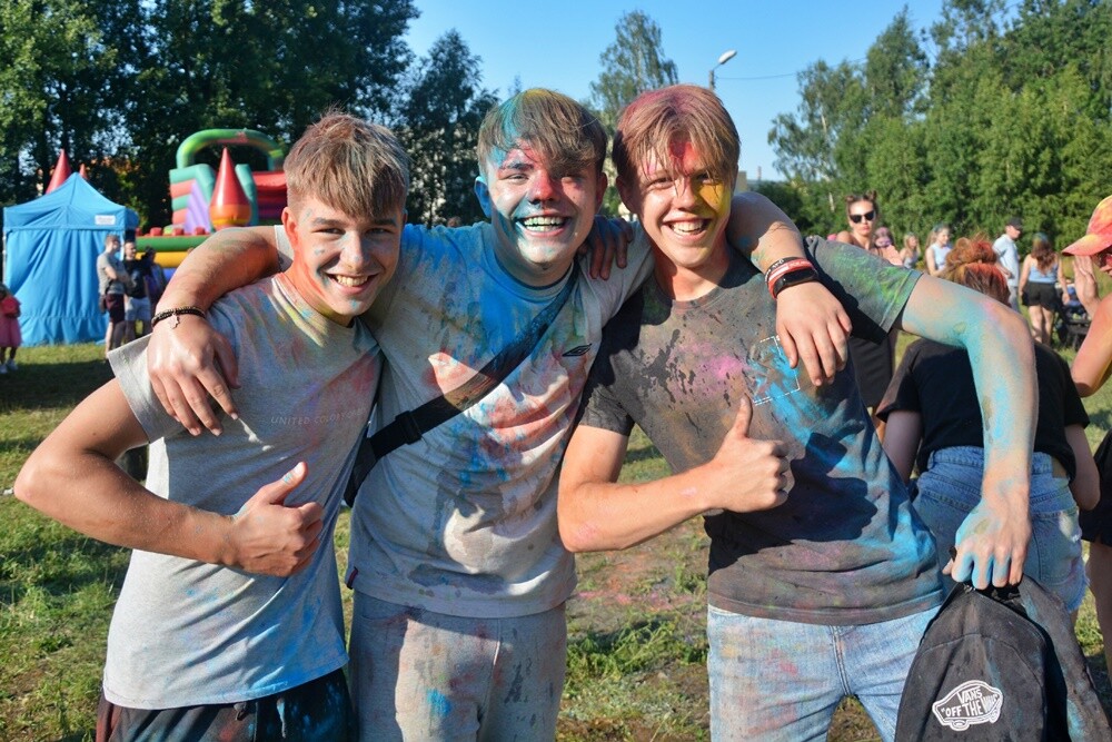 9 lipca w Rudzie Śląskiej odbył się Dzień Kolorów - Holi Day. / fot. Jacek Knapik