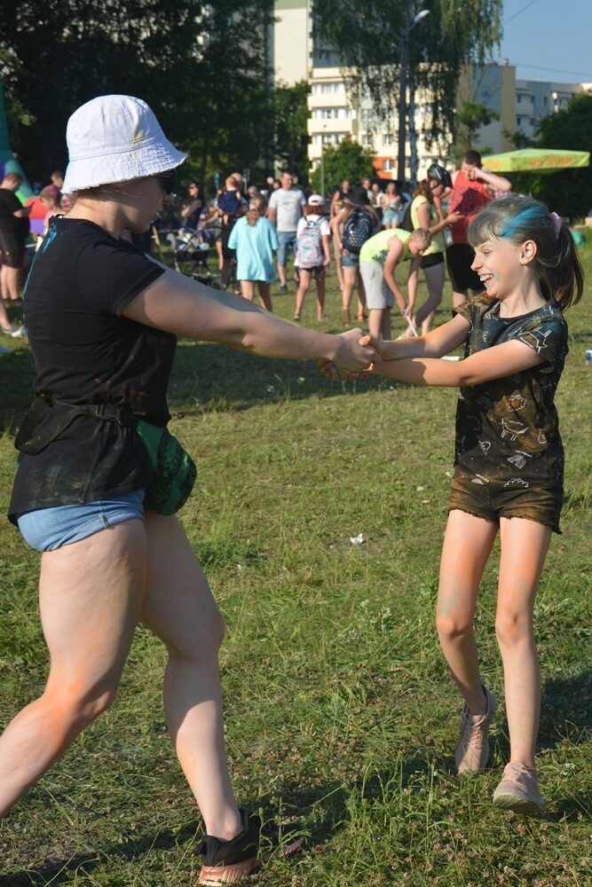 9 lipca w Rudzie Śląskiej odbył się Dzień Kolorów - Holi Day. / fot. Jacek Knapik