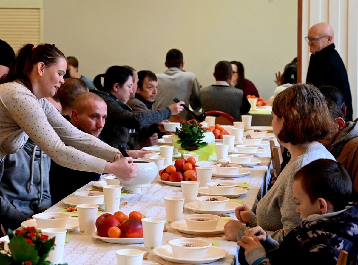 Dzień Ubogich w Rudzie Śląskiej. / fot. UM Ruda Śląska / Parafia pw. św. Józefa w Rudzie Śląskiej