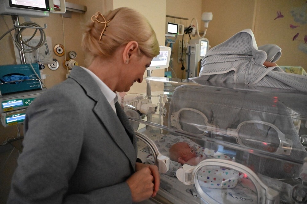 Dzień Wcześniaka w Szpitalu Miejskim w Rudzie Śląskiej. fot. UM Ruda Śląska