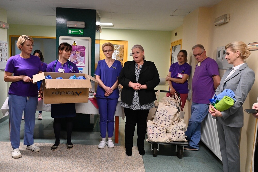 Dzień Wcześniaka w Szpitalu Miejskim w Rudzie Śląskiej. fot. UM Ruda Śląska