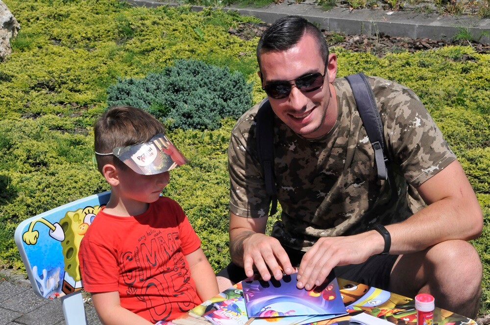 Z okazji Dnia Dziecka wczoraj odbyła się impreza dla najmłodszych mieszkańców Rudy Śląskiej zorganizowana pod siedzibą Elsatu i Silemana w Wirku.