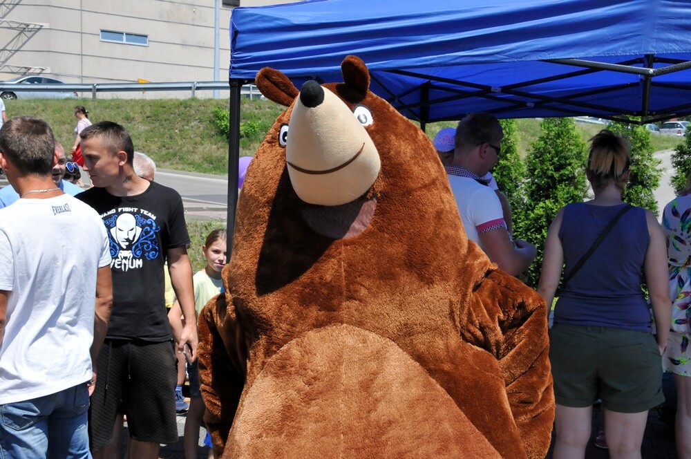 Z okazji Dnia Dziecka wczoraj odbyła się impreza dla najmłodszych mieszkańców Rudy Śląskiej zorganizowana pod siedzibą Elsatu i Silemana w Wirku.
