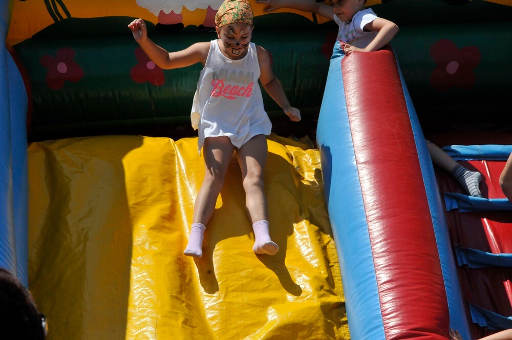 Z okazji Dnia Dziecka wczoraj odbyła się impreza dla najmłodszych mieszkańców Rudy Śląskiej zorganizowana pod siedzibą Elsatu i Silemana w Wirku.