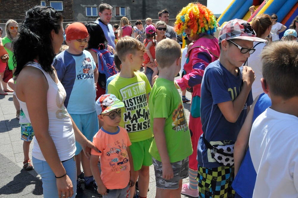 Z okazji Dnia Dziecka wczoraj odbyła się impreza dla najmłodszych mieszkańców Rudy Śląskiej zorganizowana pod siedzibą Elsatu i Silemana w Wirku.