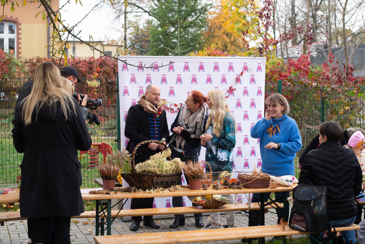 Edukacja ekologiczna przy piekaroku. / fot. Natalia Salwiczek