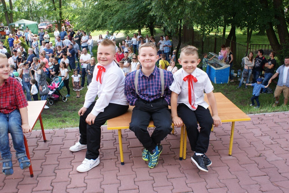 W Przedszkolu "Bajkolandii" na Halembie było wczoraj radośnie, głośno, śpiewnie i tanecznie, a wszystko to przy okazji festynu pod hasłem: fajer po naszymu.