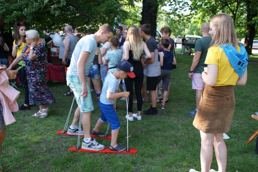 Na kochłowickich plantach odbył się kolejny festyn rodzinny organizowany przez Stowarzyszenie In-nI.