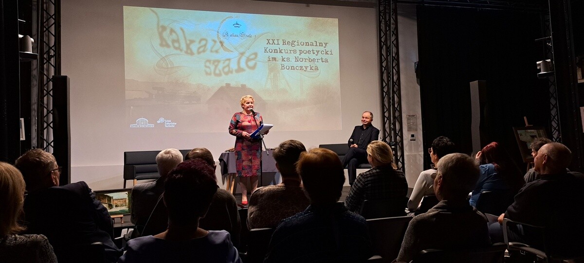 Finał XXI edycji Konkursu Poetyckiego im. ks. Norberta Bonczyka. / fot. UM Ruda Śląska / MBP
