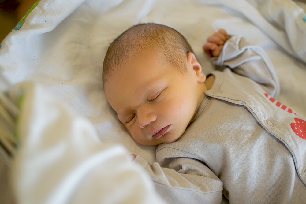 Michał Kaczmarczyk
ur. 12.06.2017r. 3,600 kg, 57 cm
Syn Patrycji i Adama