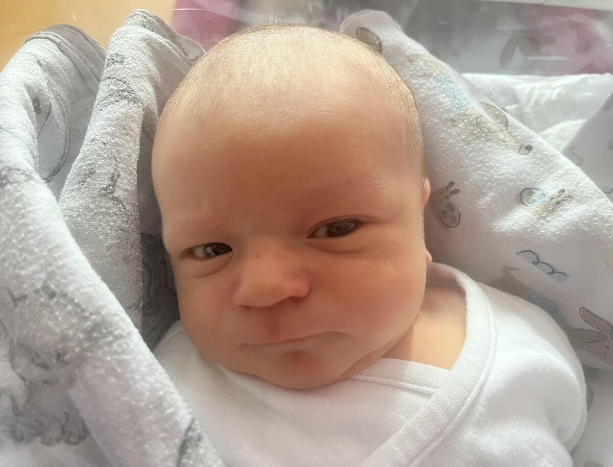 Franciszek Patyk
ur. 08.05.2025, 3630 g i 56 cm 
Syn Natalii i Grzegorza