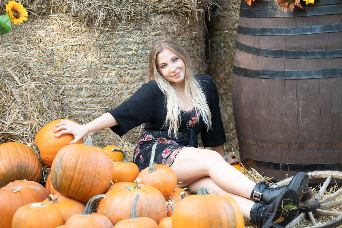 W mieście pojawiła się kolorowa farma dyniowa! / fot. Marek Faber