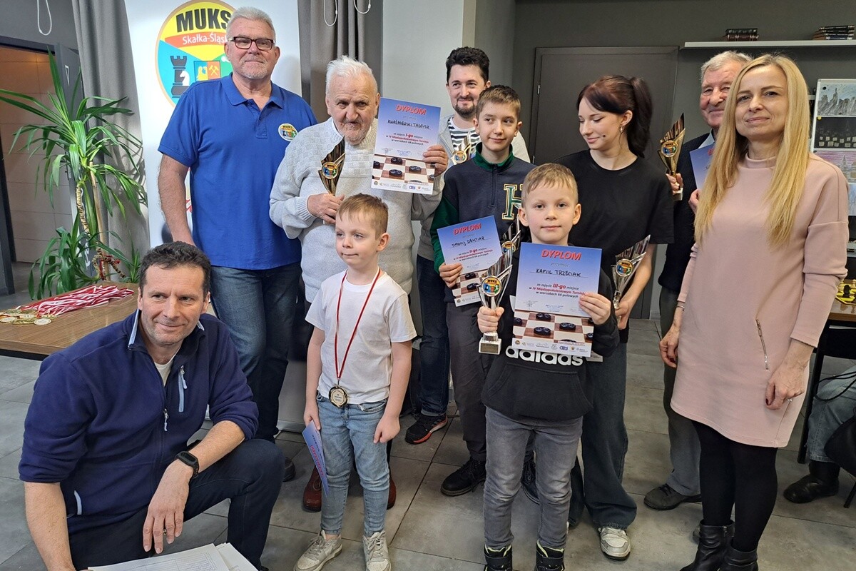 Integracyjny turniej warcabowy w MBP Świętochłowice / fot. FB OSiR Skałka