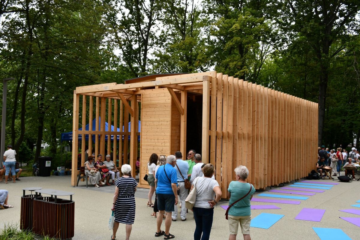 Za nami oficjalne otwarcie tężni solankowej znajdującej się w Parku Heiloo!