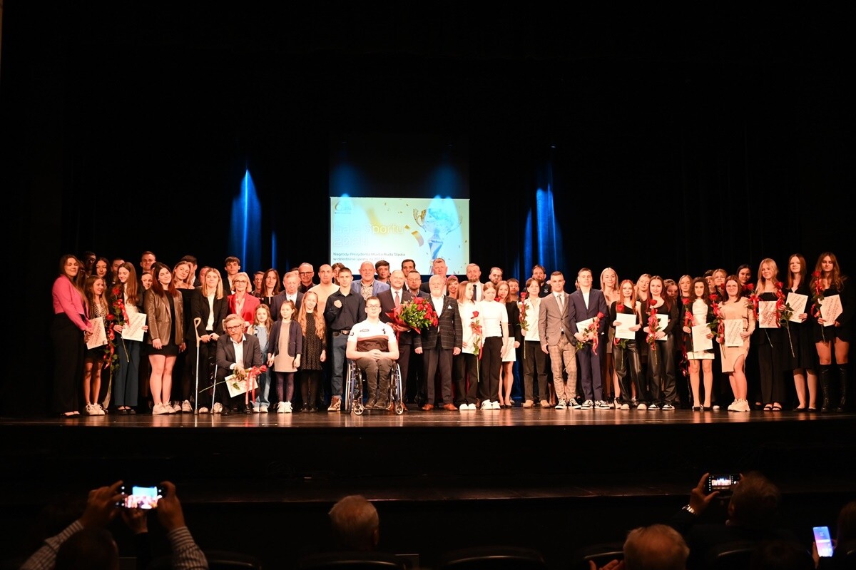 Gala sportu w Rudzie Śląskiej 2024. / fot. UM Ruda Śląska