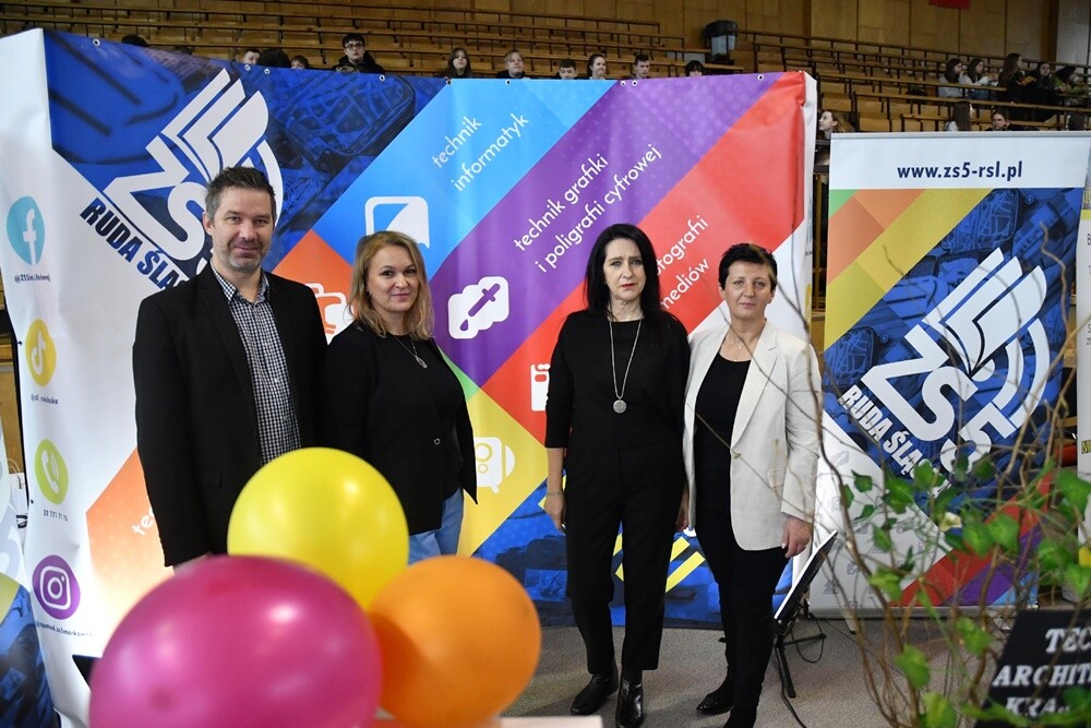 Giełda Szkół Ponadpodstawowych w Rudzie Śląskiej. / fot. Jacek Knapik