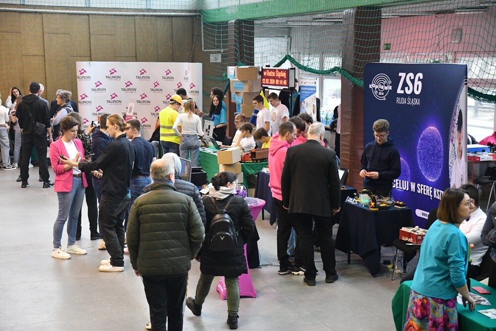 Giełda Szkół Ponadpodstawowych w Rudzie Śląskiej. / fot. Jacek Knapik