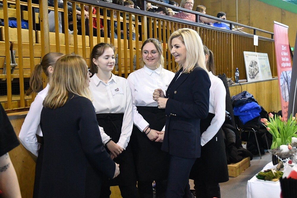 Giełda Szkół Ponadpodstawowych w Rudzie Śląskiej. / fot. Jacek Knapik