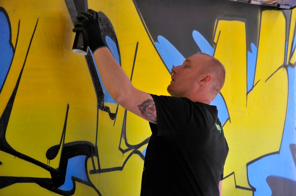 21 kwietnia odbyła się kolejna akcja "Graffiti Jam – Silesia w kolorze". Podczas tego wydarzenia grupa artystów upiększyła przejście podziemne przy ul. Klary pod Drogową Trasą Średnicową.
